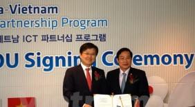 Việt Nam-Hàn Quốc ký thỏa thuận hợp tác công nghệ thông tin