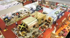 Hội chợ đồ gỗ và mỹ nghệ xuất khẩu sắp kín chỗ
