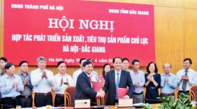 Đưa vải thiều Lục Ngạn, gà Yên Thế... về siêu thị Hà Nội