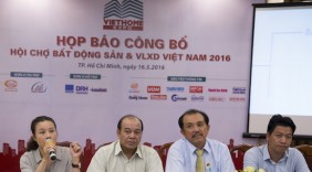 600 gian hàng tham gia Hội chợ bất động sản và vật liệu xây dựng VietHome Expo 2016