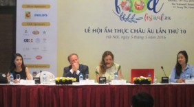 Hơn 20 gian hàng tham dự Lễ hội ẩm thực châu Âu tại Hà Nội