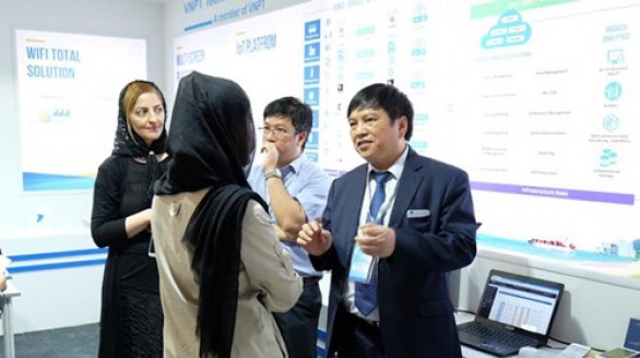 Doanh nghiệp ICT đầu tiên của Việt Nam tham gia triển lãm tại Iran