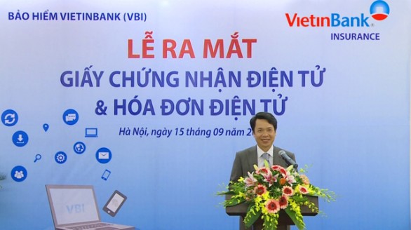 VBI chính thức phát hành Giấy chứng nhận bảo hiểm Điện tử và Hóa đơn Điện tử