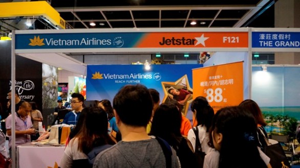 Vietnam Airlines và Jetstar Pacific tham gia Hội chợ ITE Hong Kong 2017