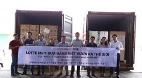 LOTTE Mart hỗ trợ xuất khẩu hàng Việt