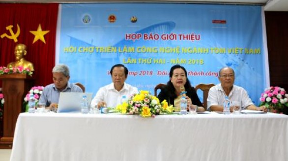Triển lãm công nghệ ngành tôm Việt Nam sẽ diễn ra vào năm 2018