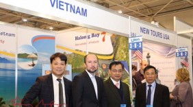 Gian hàng Việt Nam hút khách tại Triển lãm du lịch quốc tế Ukraine