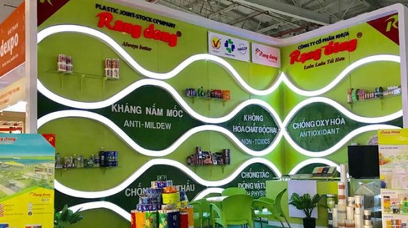 Nhựa Rạng Đông phát huy thế mạnh tại Hội chợ quốc tế Vietnam Foodexpo