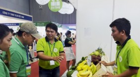 Gần 200 gian hàng tham gia Hội chợ quốc tế nông sản và thực phẩm Việt Nam