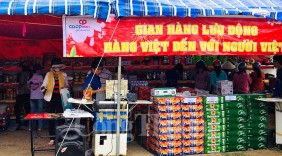 Khánh Hòa: Những phiên chợ Tết đưa hàng Việt về nông thôn