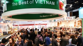 Nông sản thực phẩm Việt hút khách tại Hội chợ Gulfood Dubai 2018