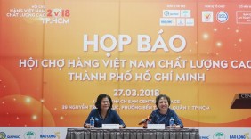 300 Doanh nghiệp tham gia Hội chợ Hàng Việt Nam chất lượng cao TP.HCM 2018