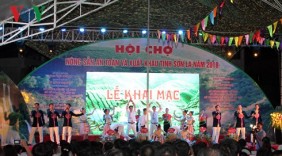 Khai mạc Hội chợ Thương mại, nông sản an toàn và xuất khẩu tỉnh Sơn La