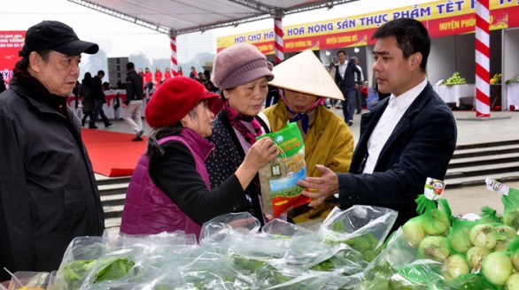 Hội chợ Hàng hóa nông sản thực phẩm Tết Kỷ Hợi: Chung tay xây dựng thương hiệu Việt