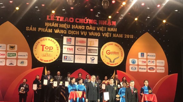 HVC Group nhận giải Top 20 sản phẩm vàng Việt Nam 2018