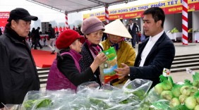 Hội chợ Hàng hóa nông sản thực phẩm Tết Kỷ Hợi: Chung tay xây dựng thương hiệu Việt