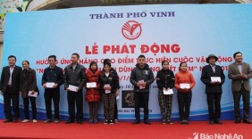 Thành phố Vinh hưởng ứng cuộc vận động “Người Việt Nam ưu tiên dùng hàng Việt Nam“