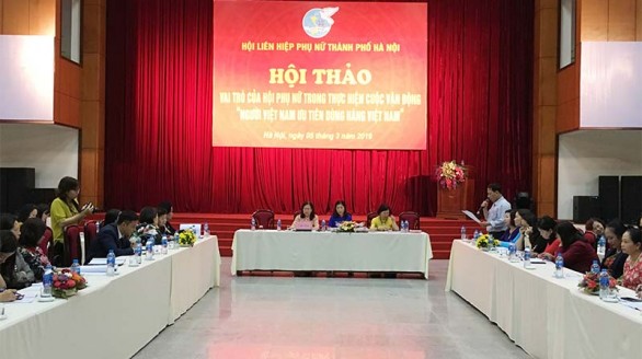 Đẩy mạnh quảng bá, giới thiệu hàng Việt tới hội viên phụ nữ