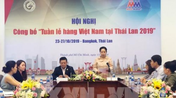 Tp. Hồ Chí Minh sẽ tổ chức Tuần lễ hàng Việt Nam tại Thái Lan 2019