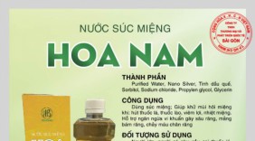 Nước súc miệng Hoa Nam Đạt Danh Hiệu 'Top 100- Sản phẩm, dịch vụ tốt nhất cho gia đình'