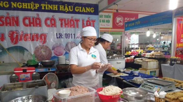 100 gian hàng tham gia hội chợ các sản phẩm thủy sản tại Hà Nội năm 2019