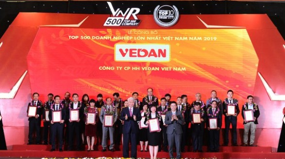 Vedan Việt Nam nhiều năm liền được vinh danh là Top 500 doanh nghiệp lớn nhất Việt Nam