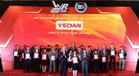 Vedan Việt Nam nhiều năm liền được vinh danh là Top 500 doanh nghiệp lớn nhất Việt Nam