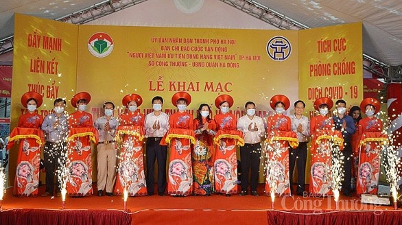 Trên 100 gian hàng tham gia Tuần hàng Việt thành phố Hà Nội năm 2021