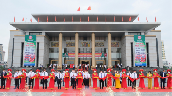 Hội nghị trực tuyến Xúc tiến tiêu thụ vải thiều tỉnh Bắc Giang năm 2021