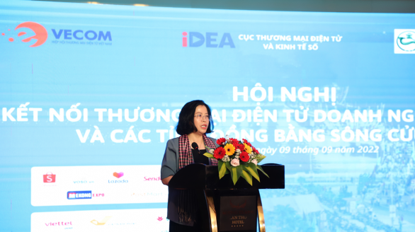 Hội nghị kết nối Thương mại điện tử với Doanh nghiệp Cần Thơ và các tỉnh Đồng bằng Sông Cửu Long 2022