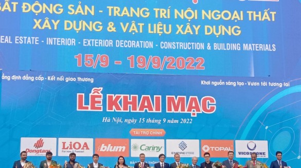 Khai mạc Triển lãm Quốc tế Vietbuild năm 2022 tại Hà Nội