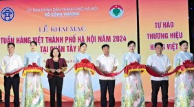 Hơn 90 gian hàng tham gia Tuần hàng Việt thành phố Hà Nội năm 2024