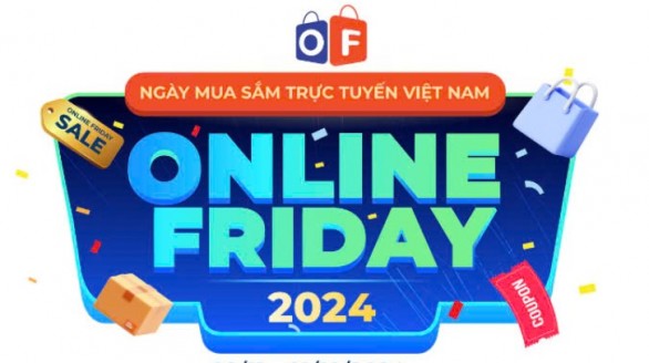 60 giờ săn khuyến mãi toàn quốc: Online Friday 2024 đang đến gần