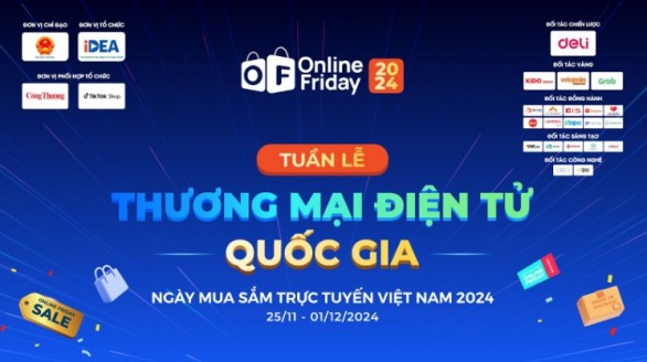 Lễ khai mạc Ngày mua sắm trực tuyến Việt Nam Online Friday 2024