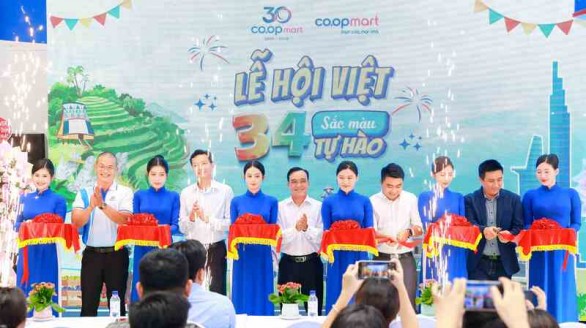 Saigon Co.op triển khai 'Lễ hội Việt - 34 sắc màu tự hào' toàn quốc