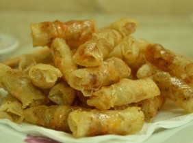 Đặc sản chả ram tôm đất ngày Tết Bình Định
