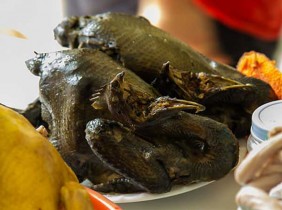 Du lịch Sa Pa đừng quên thưởng thức thịt gà đen