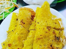 Đặc sản bánh xèo Bà Dưỡng Đà Nẵng