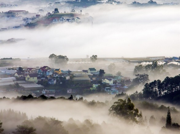 Thơ mộng thành phố xứ sở sương mù Đà Lạt