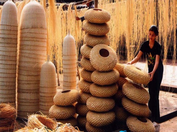 Làng nghề đan lát Bao La